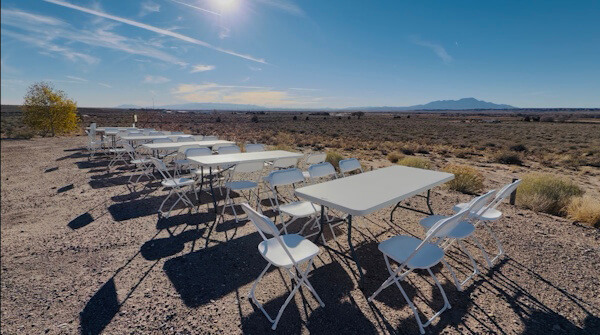 High-Grade Durable Chairs and Tables for Rent in New Mexico